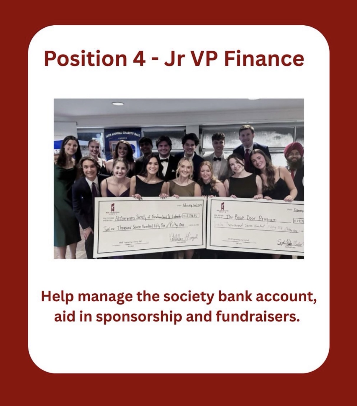 Junior VP Finance